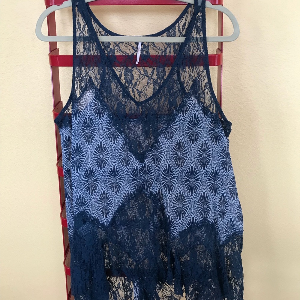FREE PEOPLE LACEY TOP